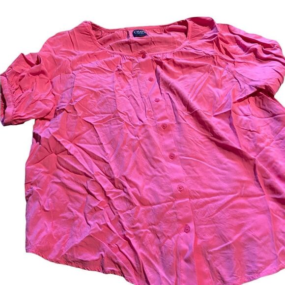 Chaps size medium short sleeved blouse excellent condition see pics - Picture 1 of 2